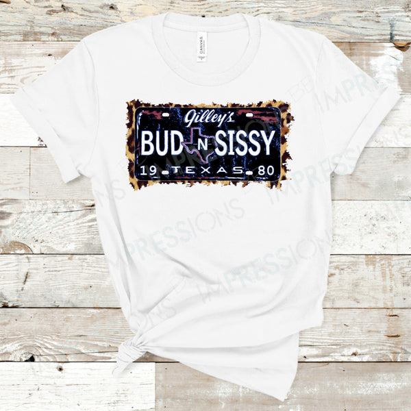 Gilley's - Bud N Sissy - Urban Cowboy Leopard