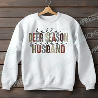 Hello Deer Season Goodbye Husband