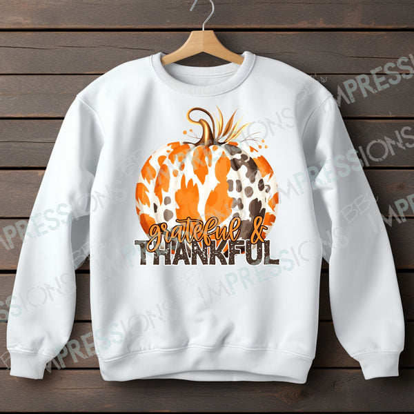 Grateful & Thankful Pumpkin