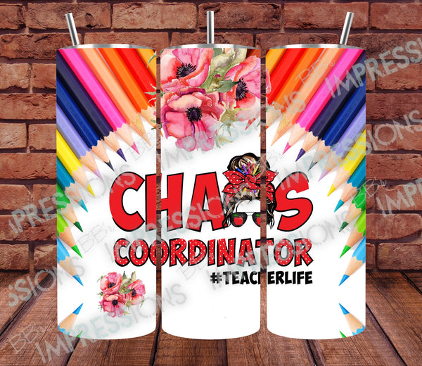 Chaos Coordinator - Tumbler Wrap