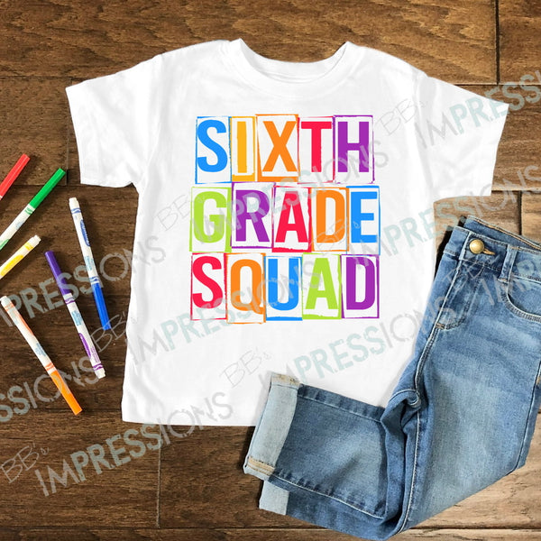 Sixth Grade Squad