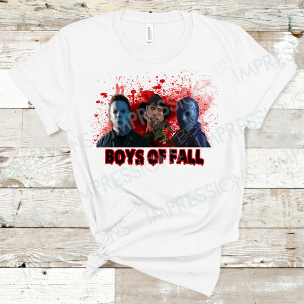 Boys of Fall - Horror Characters