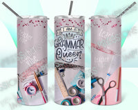 Grammar Queen - Tumbler Wrap