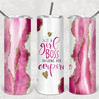 Just a Girl Boss - Tumbler Wrap