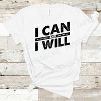 I Can And I Will