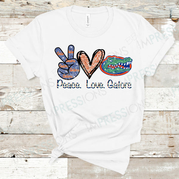 Peace Love Gators