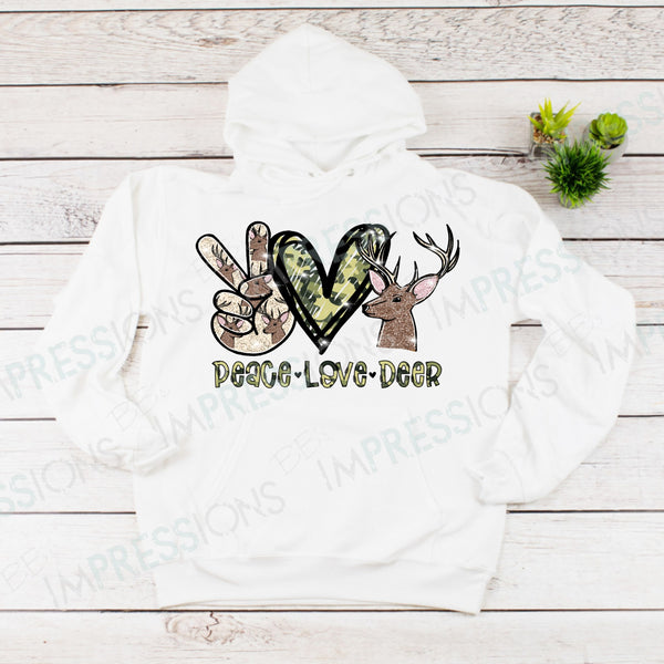 Peace Love Deer