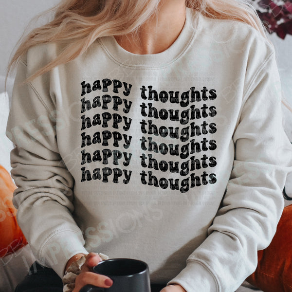 Happy Thoughts - Black