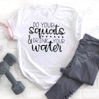 Do Squats Drink Water