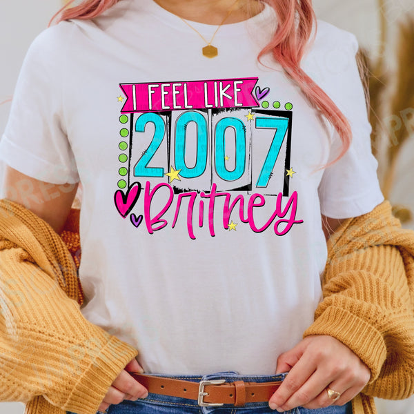 I Feel Like 2007 Britney - Color