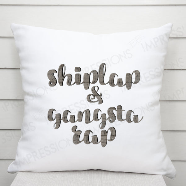 Shiplap and Gangsta Rap