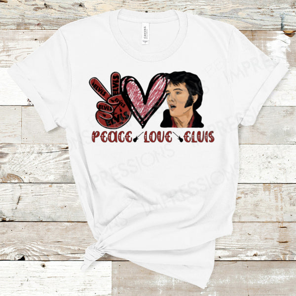 Peace Love Elvis