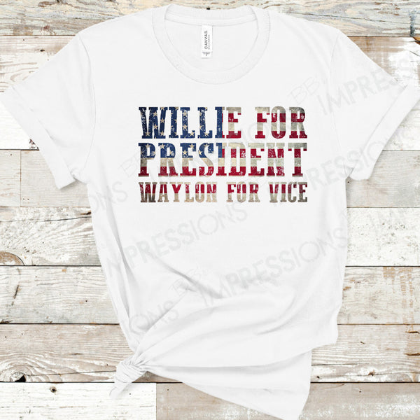 Willie For President, Waylon For Vice