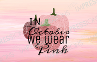 In October We Wear Pink v3