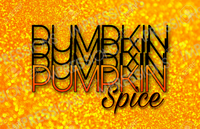Pumpkin Spice - Orange Glitter
