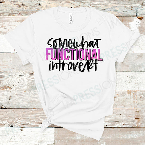 Somewhat Functional Introvert