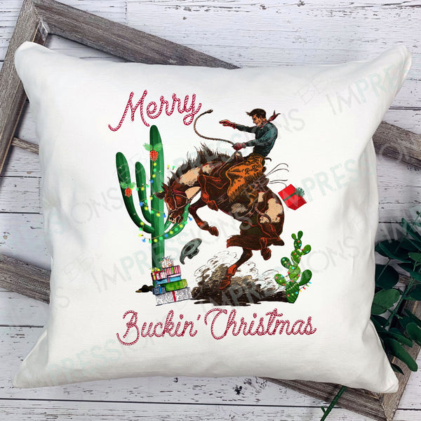 Merry Buckin' Christmas - Bronc Rider