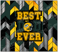 Packers Best Dad Ever - Tumbler Wrap