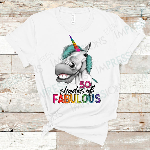 50 Shades of Fabulous Unicorn