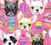 Frenchie Love - Straight Tumbler Wrap