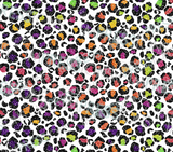 Rainbow Spots Leopard - Straight Tumbler Wrap