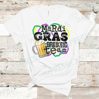 Mardi Gras Drinking Team