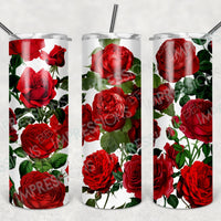 Red Roses - Tumbler Wrap