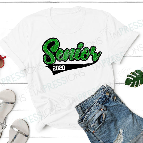 Senior 2020 - Green Glitter