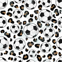Soccer Ball Leopard Pattern