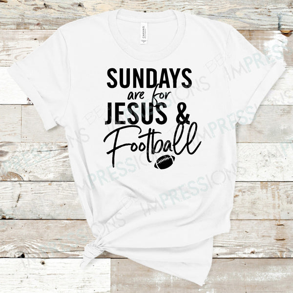 Sundays are for Jesus and Football