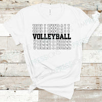 Volleyball Repeating