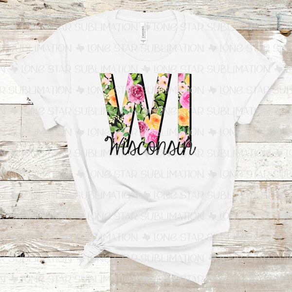 Wisconsin - Floral