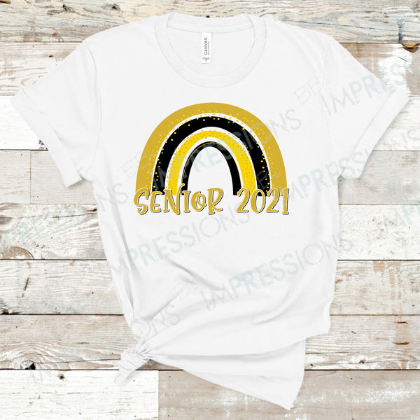 Senior 2021 - Yellow, Gold and Black