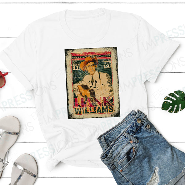 Hank Williams - Concert Poster