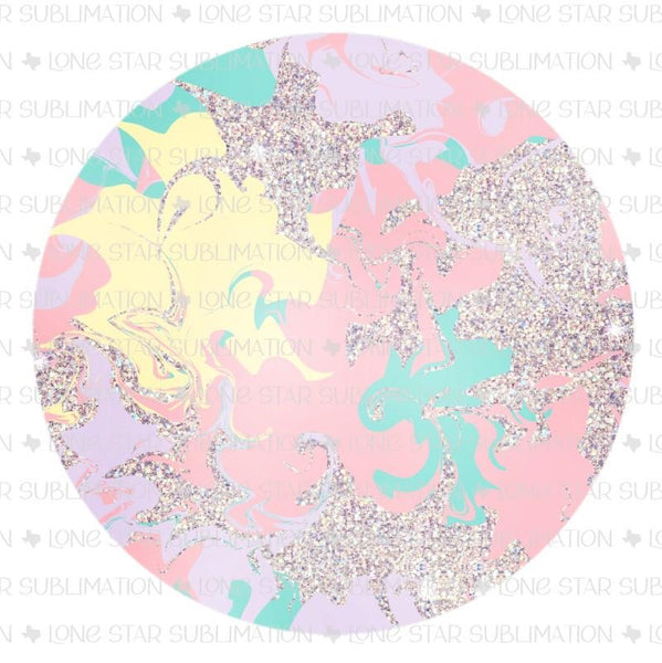 Coaster - Pastel Marble