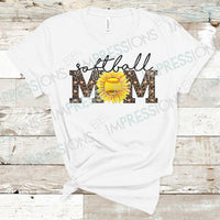 Softball Mom - Sunflower