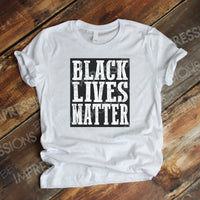 Black Lives Matter - Distressed