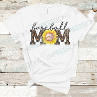 Baseball Mom - Sunflower